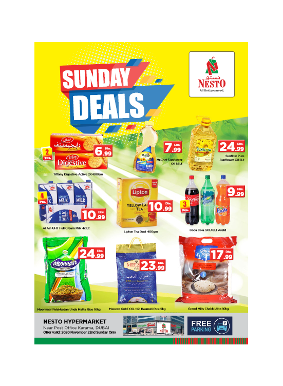 Sunday Deals - Near Karama Post Office, Dubai