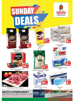 Sunday Deals - Al Karama, Dubai