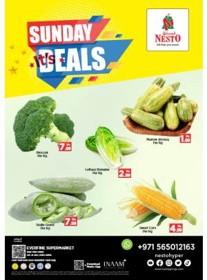 Sunday Deals - Hor Al Anz