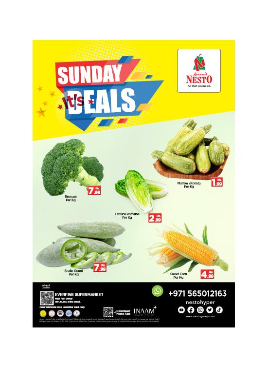 Sunday Deals - Hor Al Anz