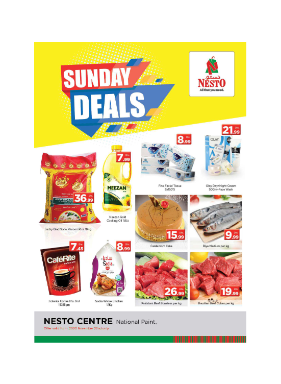 Sunday Deals - National Paints, Sharjah