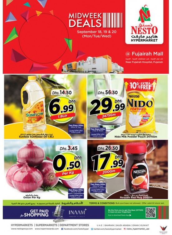 Midweek Deals - Fujairah