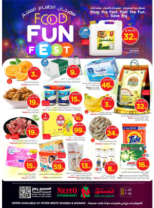 Food Fun Fest - Shaqraa & Majmaah