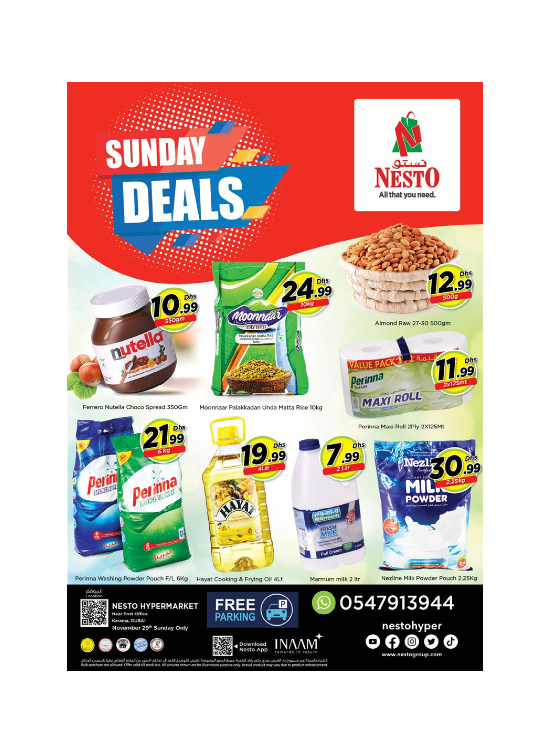 Sunday Deals - Near Karama Post Office, Dubai