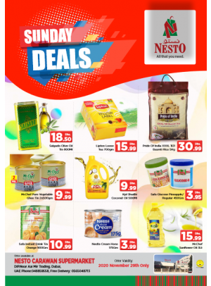 Sunday Deals - DIP