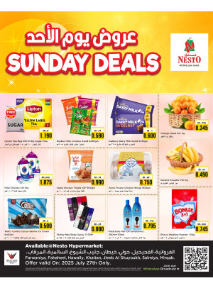 Sunday Deals
