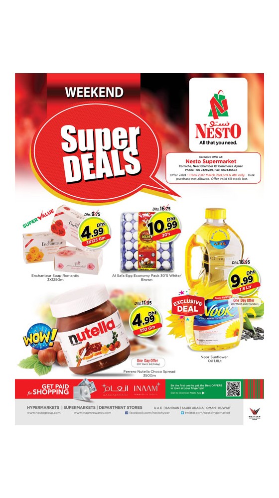 Weekend Grabs at Corniche Ajman
