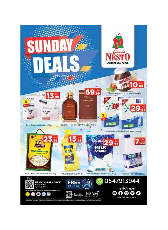 Sunday Deals - Near Karama Post Office, Dubai