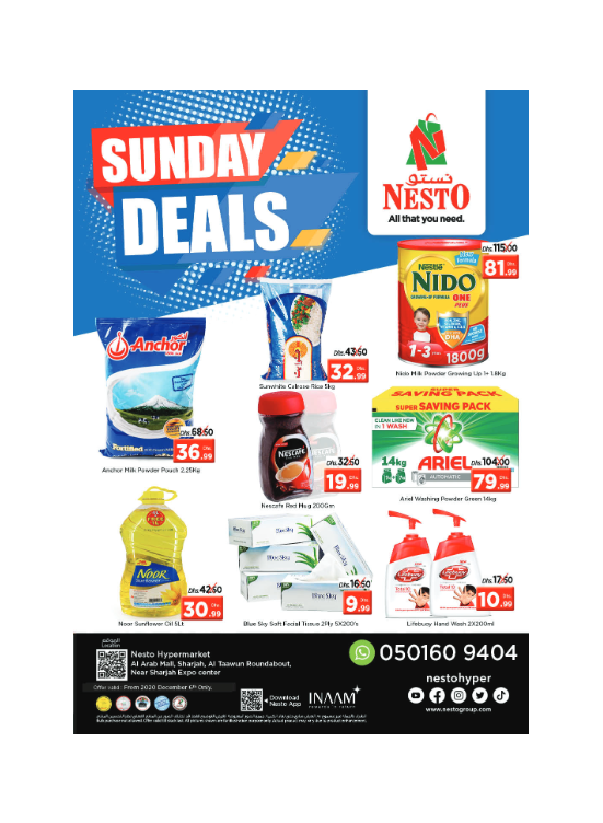 Sunday Deals - Arab Mall