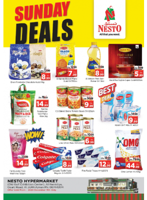 Sunday Deals - Jurf, Ajman