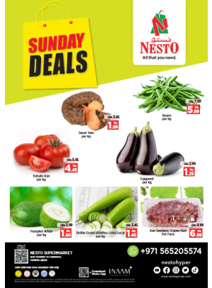 Sunday Deals - Karama Corniche, Ajman