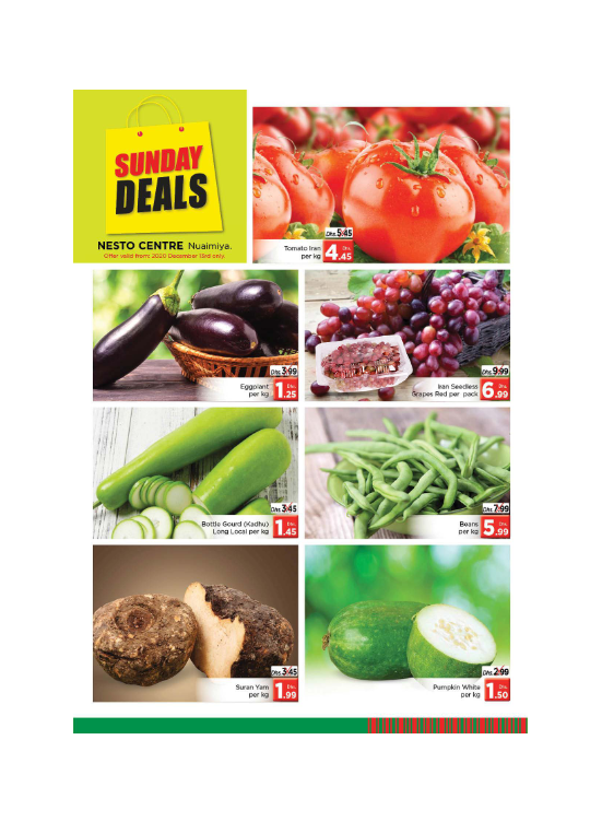 Sunday Deals - Nuaimiya, Ajman