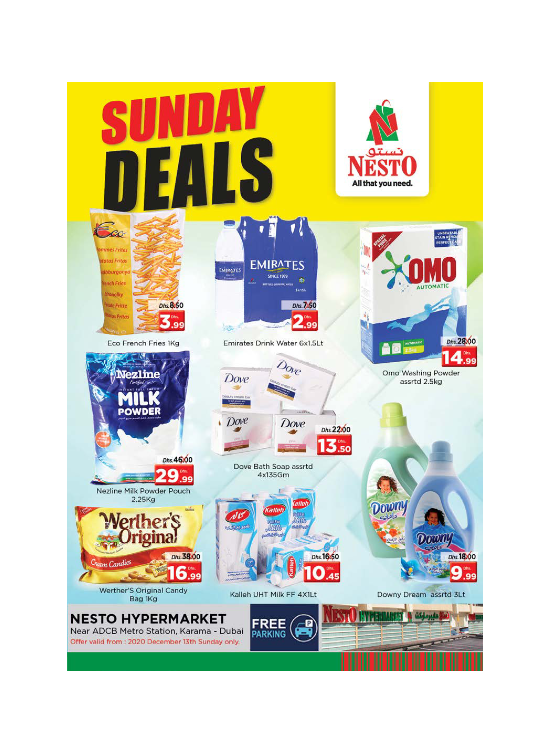 Sunday Deals - Al Karama, Dubai