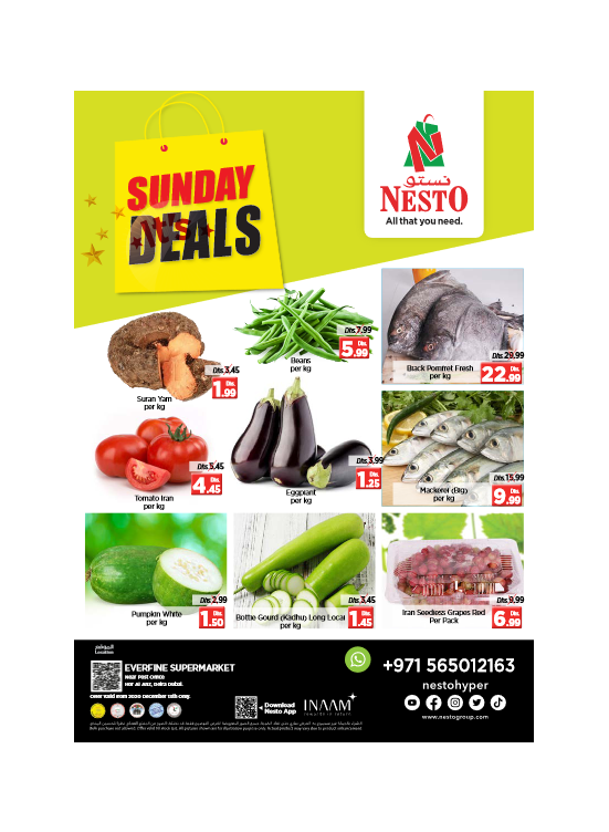 Sunday Deals - Hor Al Anz