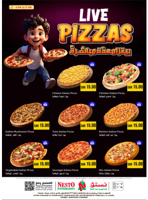 Pizza Pop - Azizia, Al Kharj, Buraydah, Shaqra & Majmah