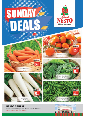 Sunday Deals - Ras Al Khaimah