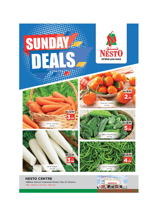 Sunday Deals - Ras Al Khaimah