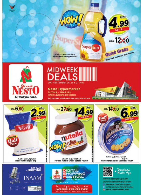 Midweek Deals - Butina Sharjah