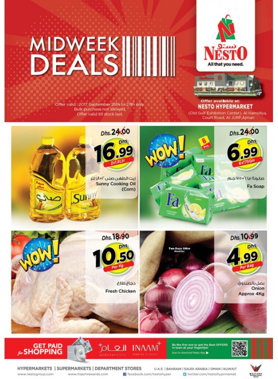 Midweek Deals - Jurf Ajman