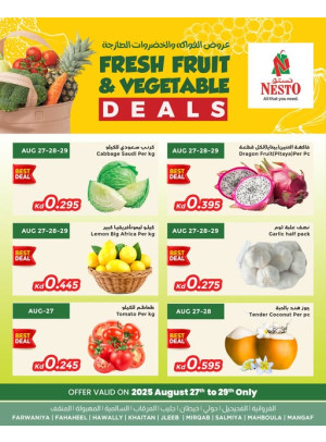 Fresh Market Offers