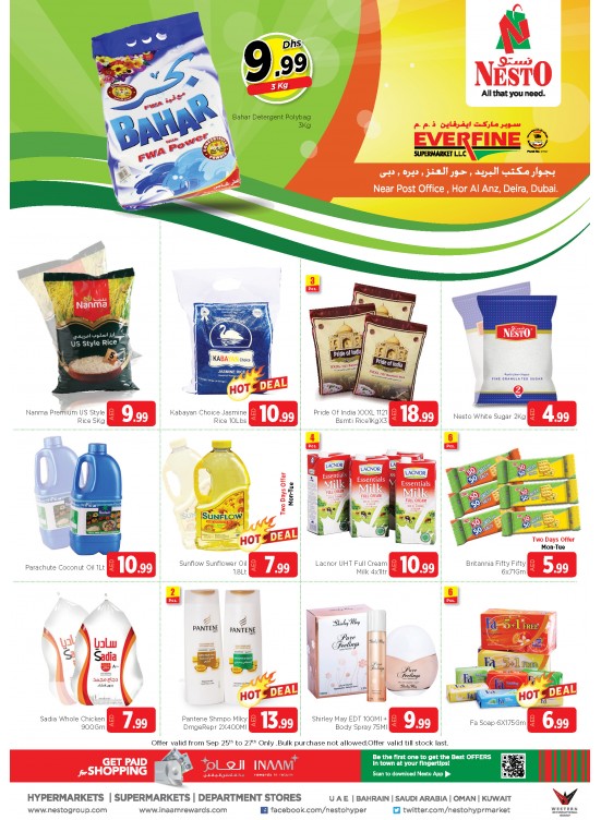 Midweek Deals - Everfine Hor Al Anz