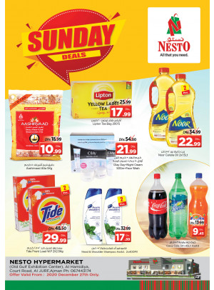 Sunday Deals - Jurf, Ajman