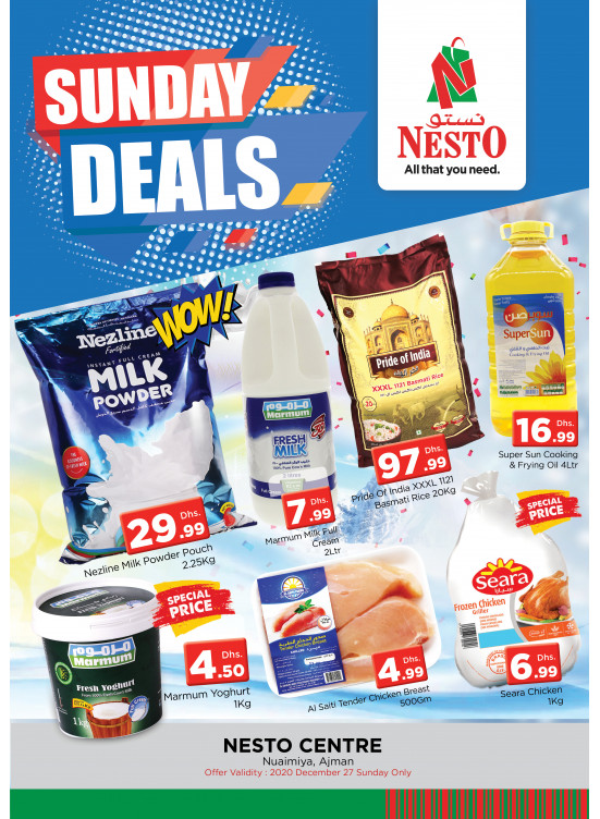 Sunday Deals - Nuaimiya, Ajman