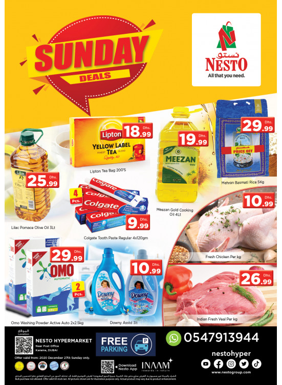 Sunday Deals - Near Karama Post Office, Dubai