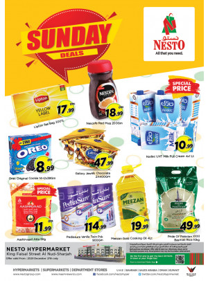 Sunday Deals - Al Nud, Sharjah