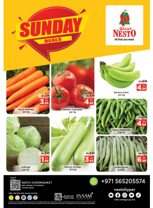 Sunday Deals - Karama Corniche, Ajman