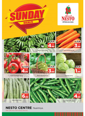 Sunday Deals - Nuaimiya, Ajman
