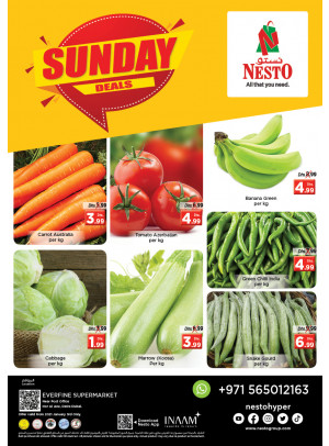 Sunday Deals - Hor Al Anz