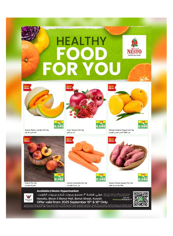 Healthy food for you