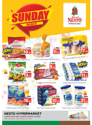 Sunday Deals - Fujairah