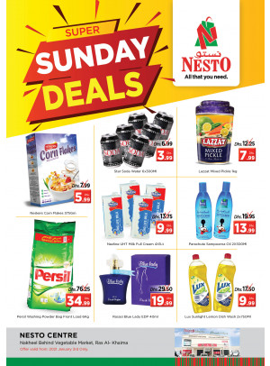 Sunday Deals - Ras Al Khaimah