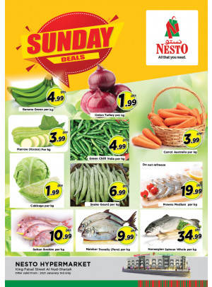 Sunday Deals - Al Nud, Sharjah