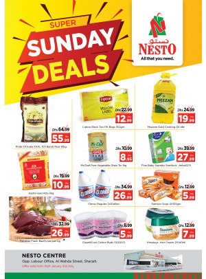 Sunday Deals - Al Wahda
