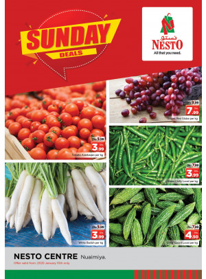 Sunday Deals - Nuaimiya, Ajman