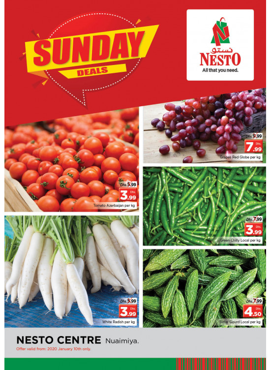 Sunday Deals - Nuaimiya, Ajman