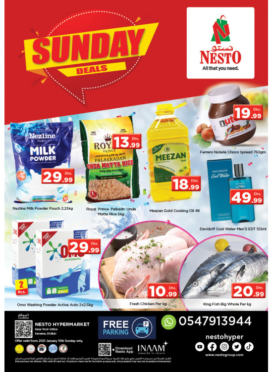 Sunday Deals - Near Karama Post Office, Dubai