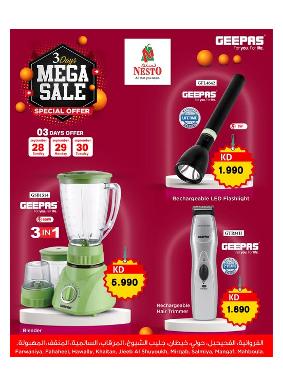 Mega Sale