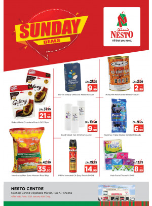 Sunday Deals - Ras Al Khaimah
