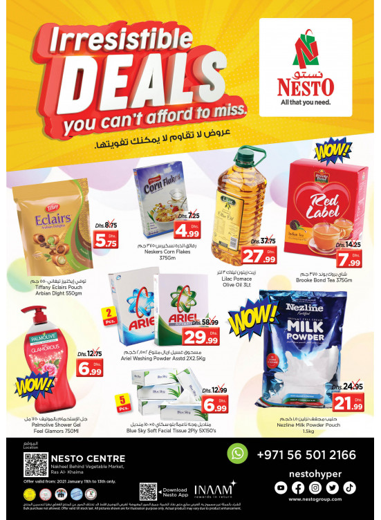 Midweek Deals - Ras Al Khaima