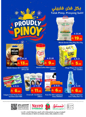 Proudly Pinoy Offers - Al Khobar, Jubail, Al Ahsa, Dabab & Mina