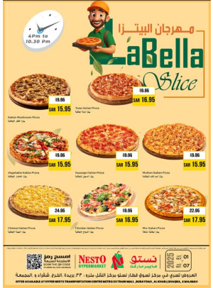 Pizza Festival - Al Kharj, Shaqra, Buraydah & Majmah