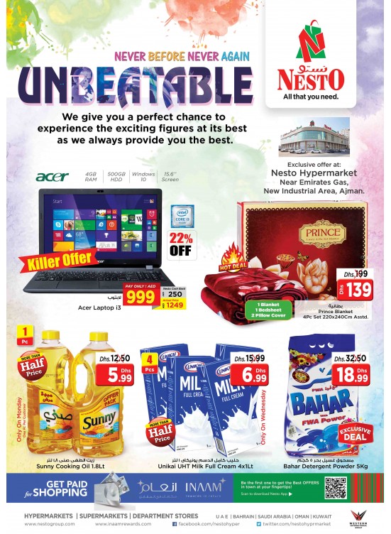 Midweek Deals - Opp. GMC Hospital Ajman