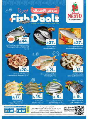 Fish Deals - Al Khobar, Jubail, Dabab, Mina & Al Ahsa