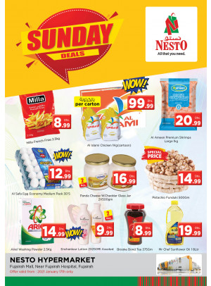 Sunday Deals - Fujairah