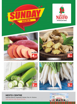 Sunday Deals - Ras Al Khaimah
