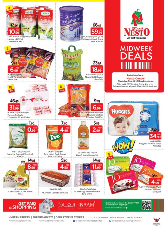 Midweek Deals - Nuaimiya Ajman